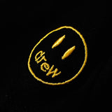 Justin Bieber Drew House Dr Smiley Face Short Sleeve Justin Bieber Men and Women Loose High Street Fashion Brand Tshirt