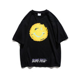 Fashionable Printed Short-Sleeved T-shirt Men's and Women's Half-Sleeved Summer Sports Top Casual T-shirt