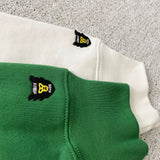 Human Made Hoodie Loose All-Match Velvet Padded Hooded Sweatshirt Couple