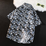 Men's Shirts Summer Men's Printed Shirt Short Sleeve Casual Men's Clothing