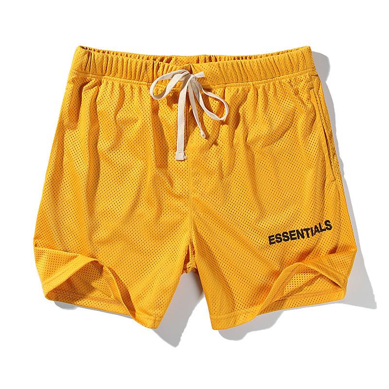 Fog Short High Street Double Mesh Shorts Men's and Women's Men's Beach Shorts Middle Pants Fear Of God