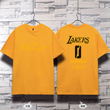 In Memory of Kobe T Shirt Commemorative Kobe Basketball Clothes No. 24 Loose Large Size Cotton