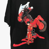 Akira T Shirt Vintage Japanese Cartoon Joint Name Motorcycle Short Sleeve T-shirt Oversize Men and Women