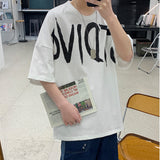 Men Short Sleeve T-Shirt M-8XL plus Size T-shirt Men's Short Sleeve