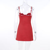 Emily Ratajkowski Dress Daily Casual Sexy Slim Strap Dress