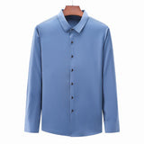 Men's Shirts Solid Color Shirt