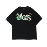 Men T Shirt Summer Casual Tops Letter Embroidered Short Sleeve T-shirt Loose Half Sleeve