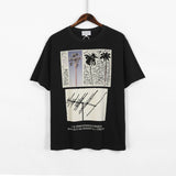 Cavempt Ce Life Cavempt Coconut Tree Discharge Print Men and Women Short Sleeve