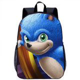 Shadow Backpack Sonic Schoolbag for Elementary School Students