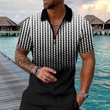 Polo Shirts Polo Lapel Casual Short Sleeve Summer T-shirt