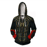 Men Spider Hoodie Spider-Man Series 3D Printing