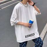 Men's T-Shirt Summer round Neck Short Sleeve