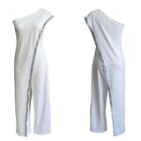 Mariah Carey See through Dress Fashion Jumpsuit plus Size