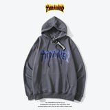 Thrasher Hoodie Autumn and Winter Leisure Men's and Women's Hoodie