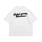 Men's T Shirt Summer Casual Tops Cartoon Printed Short Sleeve T-shirt Men's round Neck Half Sleeve Street Fashion Loose Couple Half Sleeve