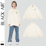 Blackair T Shirt Autumn Winter Retro Polo Collar Embroidered Sweater