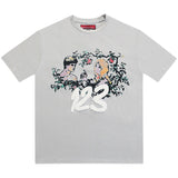 Rrr123 T-Shirt Three-Dimensional Puff Print Retro T-shirt Loose Version