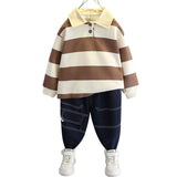 Toddler Boys Sweater Boys' Spring and Autumn Suits Children's Clothing