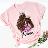 Boy Mama T Shirts Super Mama Mother's Day Bottoming Shirt