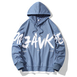 Slogan Graphic Hoodie Casual Bottoming Shirt Youth Sweater Men