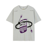 Cavempt CE Cave @ MPT C.E Flocked Printed Lightweight Wide Version Mobile Phone T-shirt Short Sleeve
