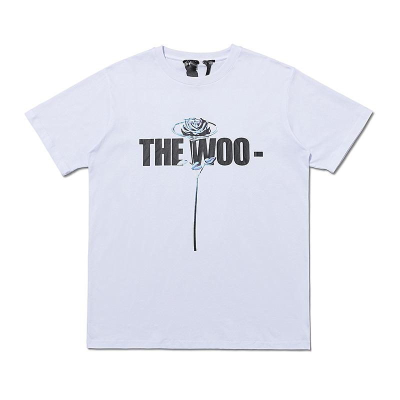 Vlone Men's Large Size Loose ShortSleeved Summer Clothes Casual Fashion Tshirt