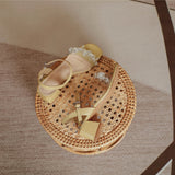 Nude Block Heel Sandals