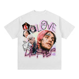 Juice WRLD T Shirt 2Pac Kanye West Justin Bieber Travis Scottasapt T-shirt Hip Hop