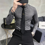 Men Shirts Long Sleeve Shirt