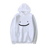 Dreamwastaken Men's Novelty Hoodies Dream Merch Shirt Cartoon Print Sweatshirt Casual Loose-Fitting Hoodie Outerwear Shirt