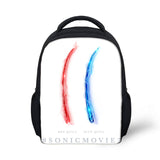 Sonic Backpack Sonic the Hedgehog Cartoon Sonic 2 Children Cartoon Small Bookbag