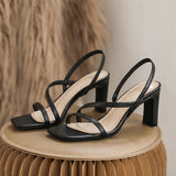 Nude Wide Fit Block Heels Chunky Heel Roman Shoes
