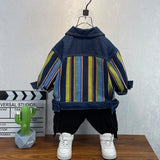 Toddler Boys Jackets Boys' Jacket Spring and Autumn Denim Jacket