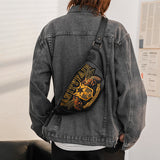 Lulu Belt Bags Embroidery Fashion Men's Bag Casual