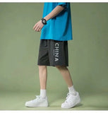 Summer Men Shorts Straight Shorts