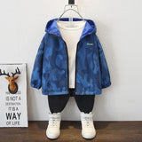 Toddler Boys Jackets Boy's Camouflage Shell Jacket Children Spring and Autumn