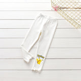 Children Pokemon Pikachu Pants Cotton Spring and Autumn Trousers Crawler Female Crawler