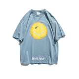 Fashionable Printed Short-Sleeved T-shirt Men's and Women's Half-Sleeved Summer Sports Top Casual T-shirt