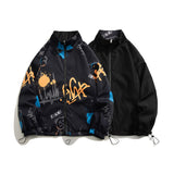 Varsity Jacket Stand Collar Jacket
