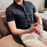 Men Shirts Short Sleeve Shirt