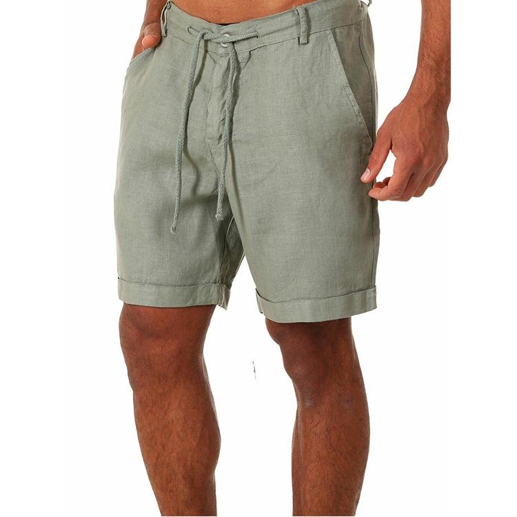 jogging shorts for men Slim Fit Muscle Gym Men Shorts Summer Pure Color Tied Sweatpants Men Shorts Casual Pants