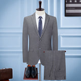 Seersucker Suit Men's Dustproof Suit Cover Edition