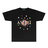 Amiri T Shirt Fashion Brand Short Sleeve T-shirt Shirt