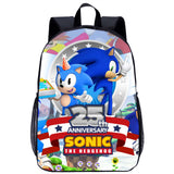 Sonic Backpack Sonic Schoolbag for Elementary School Students