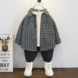 Toddler Boys Sweater Boys' Spring And Autumn Small Plaid Shirt