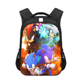 Shadow Backpack Sonic Cartoon Backpack Schoolbag Reflective Stripe Primary and Secondary School Students Burden Alleviation Backpack