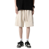 Men Shorts Suede Shorts Loose Leisure All-Matching