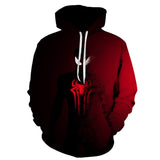 Men Spider Hoodie Marvel Series Sweater 3D Printing Autumn and Winter