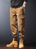 Men Cargo Pants Overalls Men's Spring and Autumn Loose Casual Trousers