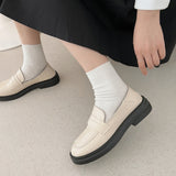 Nude Chunky Heel